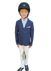 Belle & Bow Boys Max Navy Show Coat