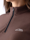 Equiline Eqeble Quarter Zip Ribbed Women's Training Shirt