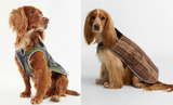 Barbour Waterproof Tartan Fleece Lined Dog Coat