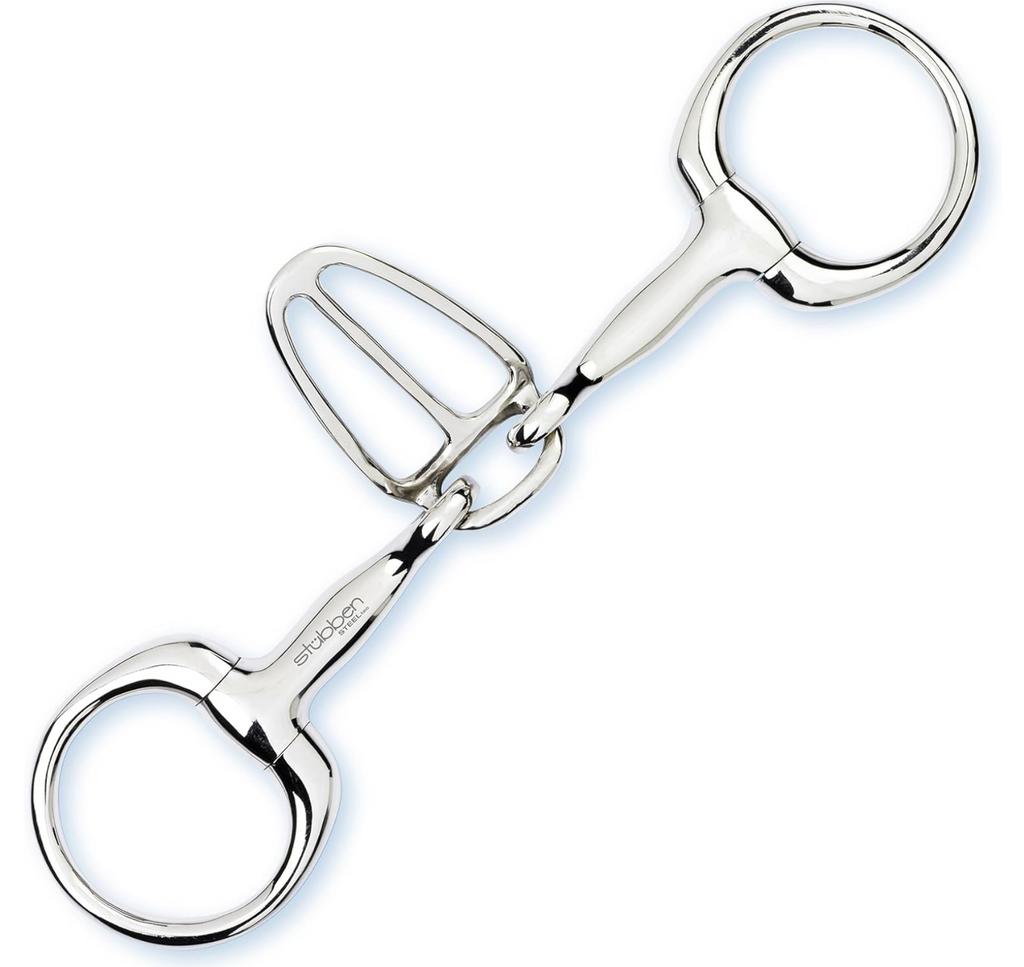 Stubben STEELtec NS Tongue Control Double Jointed Bit #2237