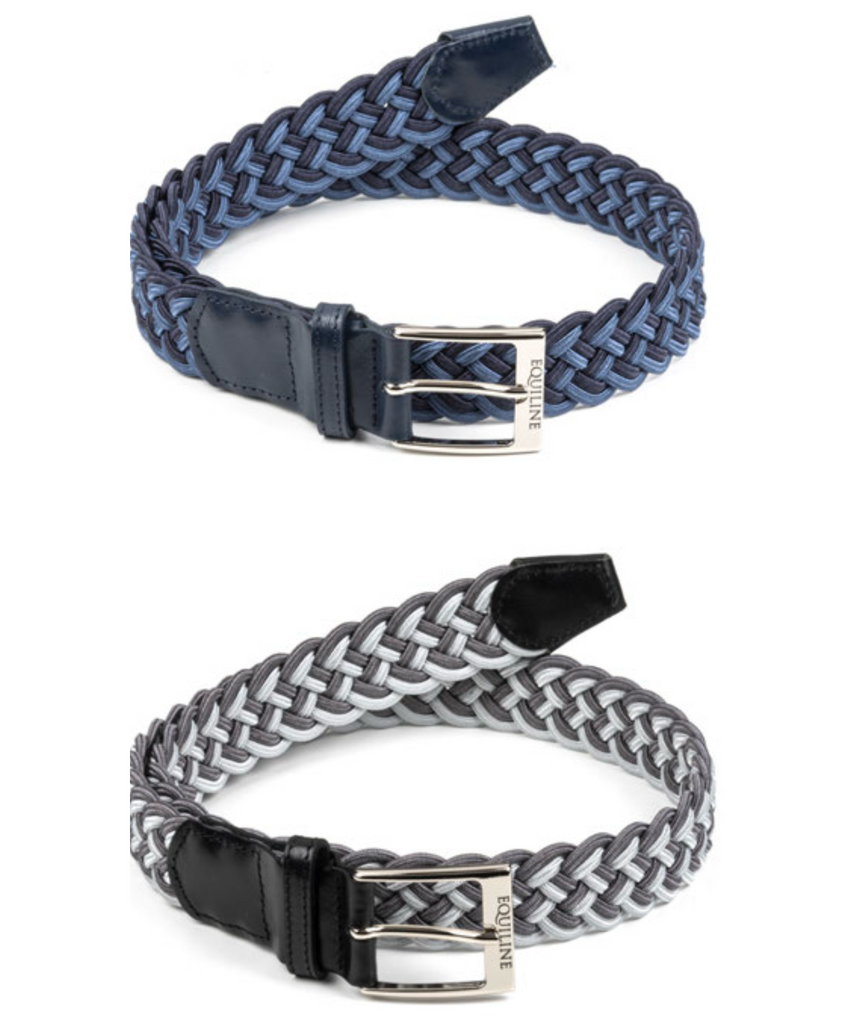 Equiline Efele Unisex Elastic Braided Belt - SALE