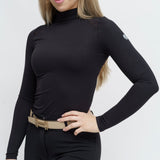 TKEQ Chloe High Collar Technical Top