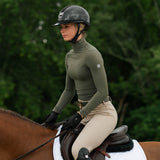 TKEQ Chloe High Collar Technical Top