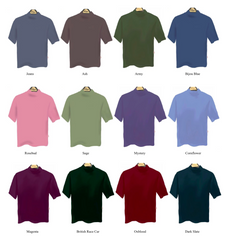 Tailored Sportsman IceFil Mock Neck Short Sleeve Sun Shirt