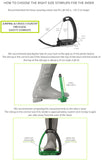 Tech Stirrups Venice EVO Plus Sloped Safety Stirrups