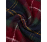 Barbour Merino Cashmere Winterberry Tartan Scarf