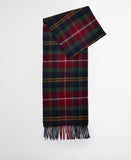 Barbour Merino Cashmere Winterberry Tartan Scarf
