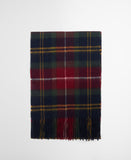 Barbour Merino Cashmere Winterberry Tartan Scarf
