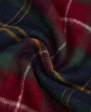 Barbour Merino Cashmere Winterberry Tartan Scarf