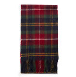 Barbour Merino Cashmere Winterberry Tartan Scarf