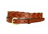 Tory Leather 3/4” Laced Belt