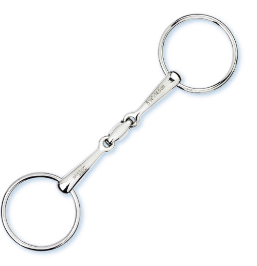Stubben EZ-Control Double-Broken Loose Ring Snaffle Bit 2221