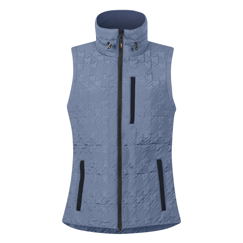 Kerrits Quilted Houndstooth Riding Vest - SALE
