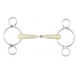 Happy Mouth 2 Ring Jointed Mouth Pessoa Gag Bit - North Shore Saddlery