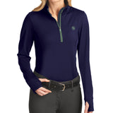 ROMFH Aachen Mock Zip Long Sleeve Womens Shirt - SALE