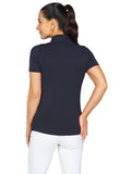 IBKUL Women's Short Sleeve Mock Neck IceFil Shirt - SALE