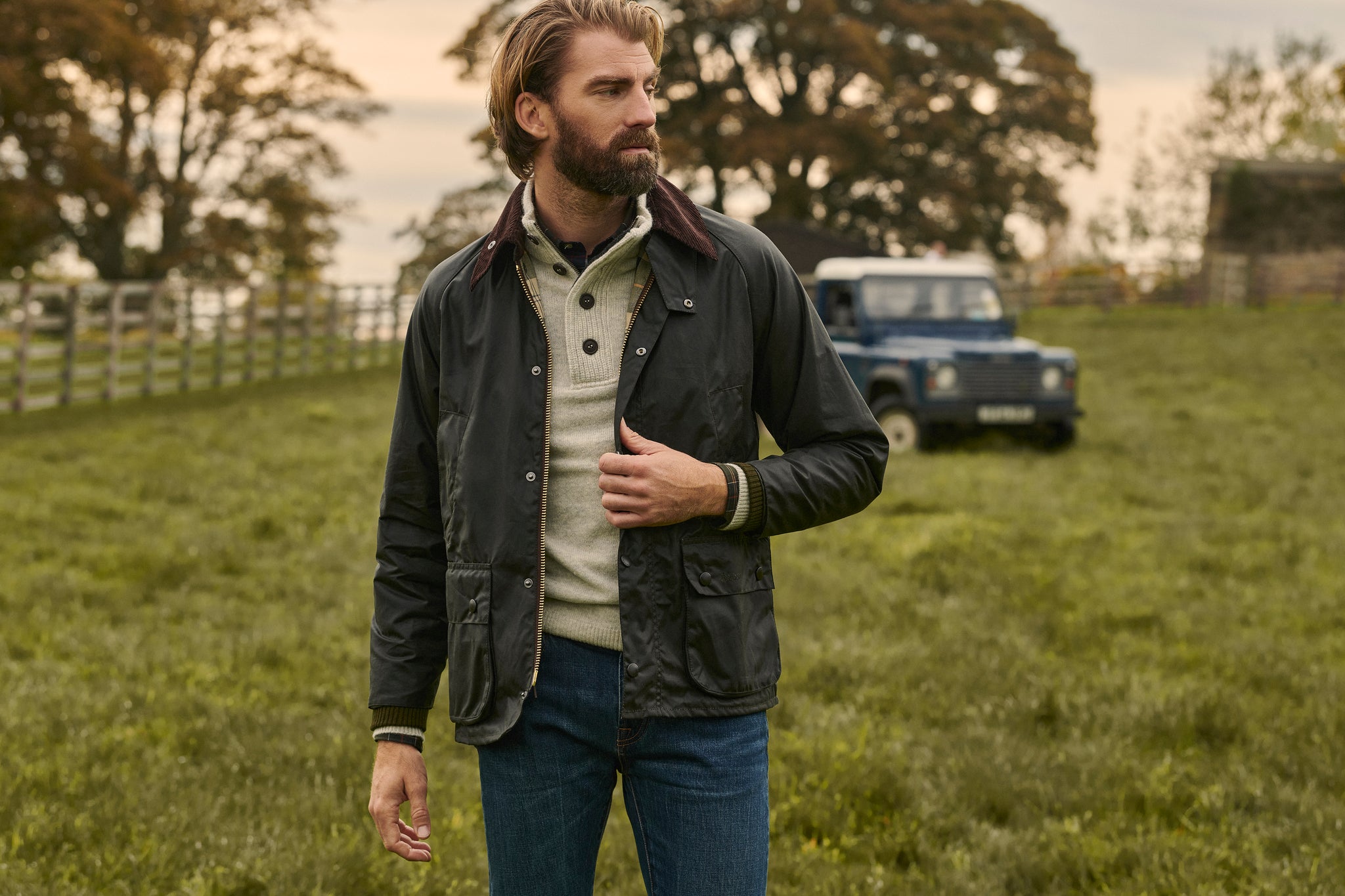 Barbour bedale style top