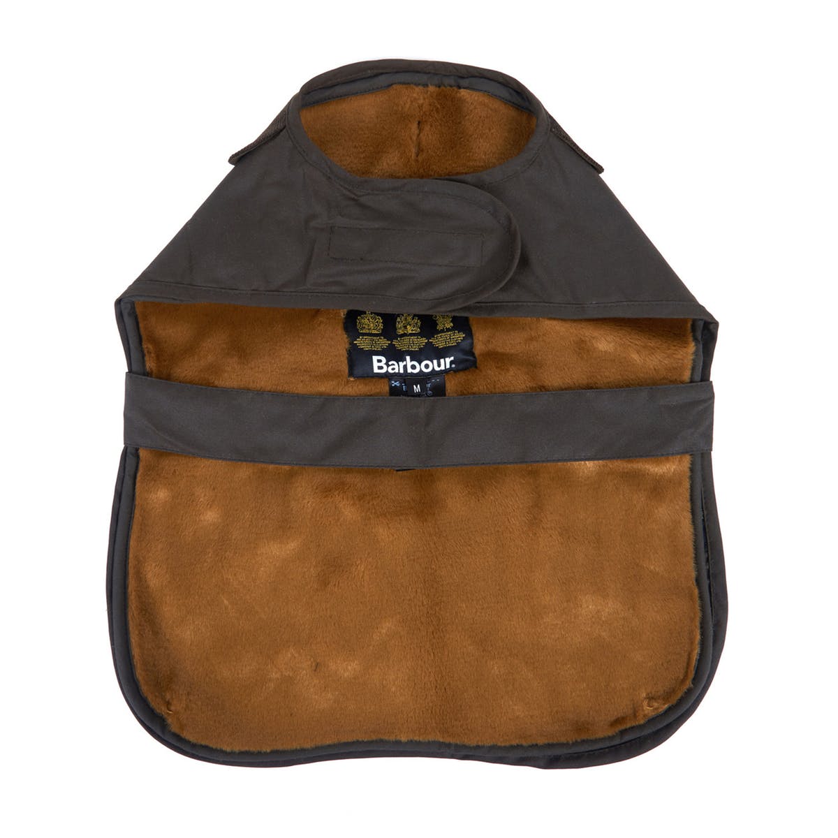 Barbour 2 in 1 Wax Dog Coat with Faux Fur Liner North Shore Saddlery