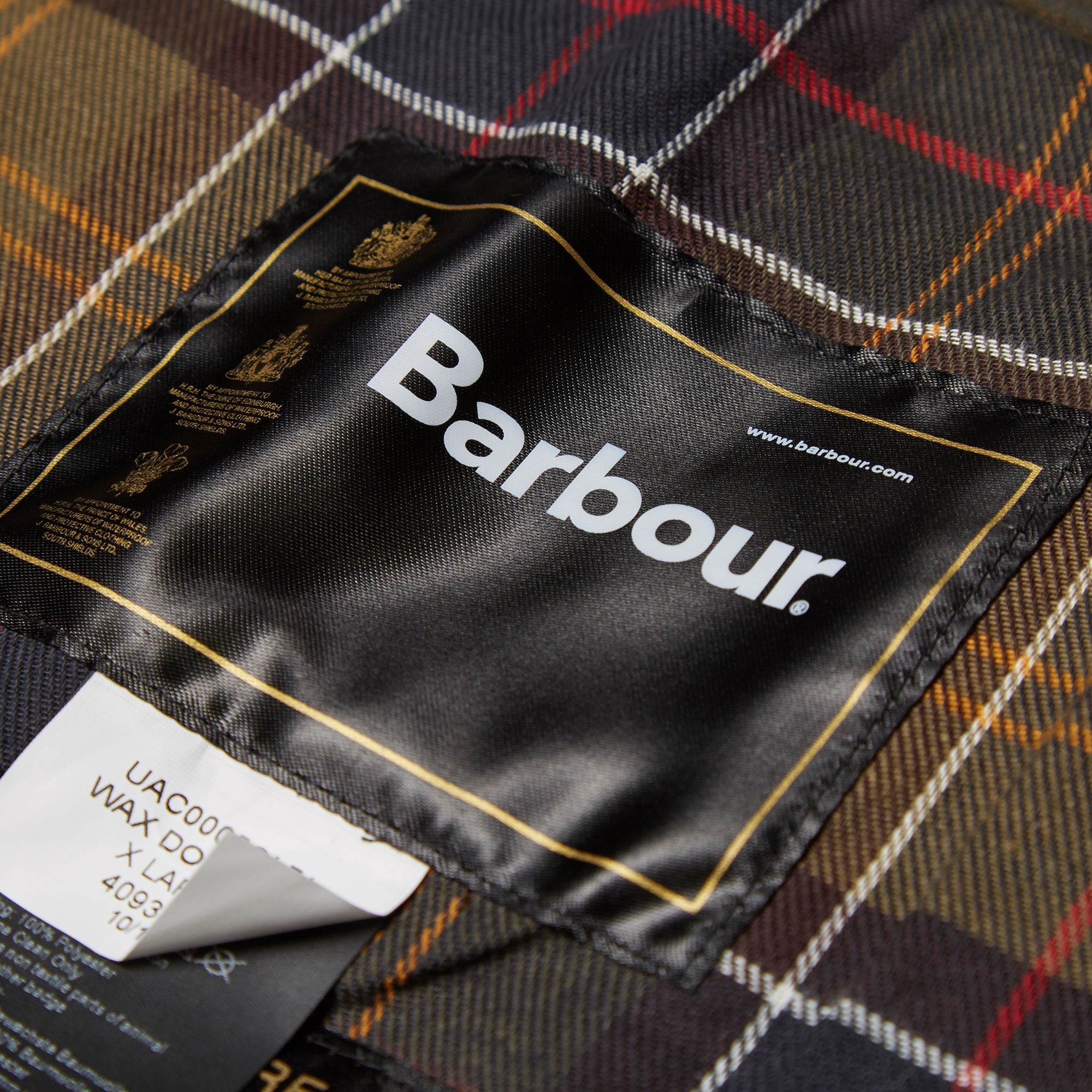 Barbour Waxed Cotton Dog Coat North Shore Saddlery