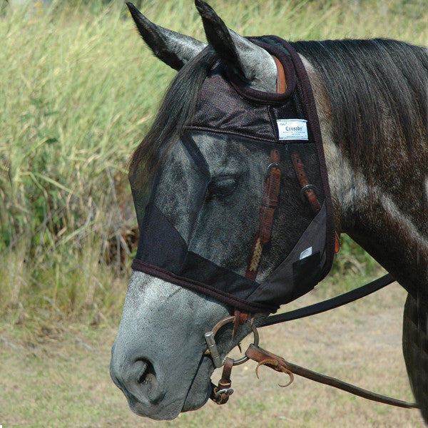 Cashel Quiet Ride Fly Mask Standard Without Ears - North Shore Saddlery