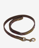 Barbour Tartan Leather Dog Leash