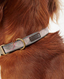 Barbour Reflective Tartan Adjustable Dog Collar