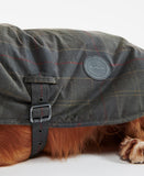 Barbour Tartan Wax Cotton Fleece Lined Dog Coat