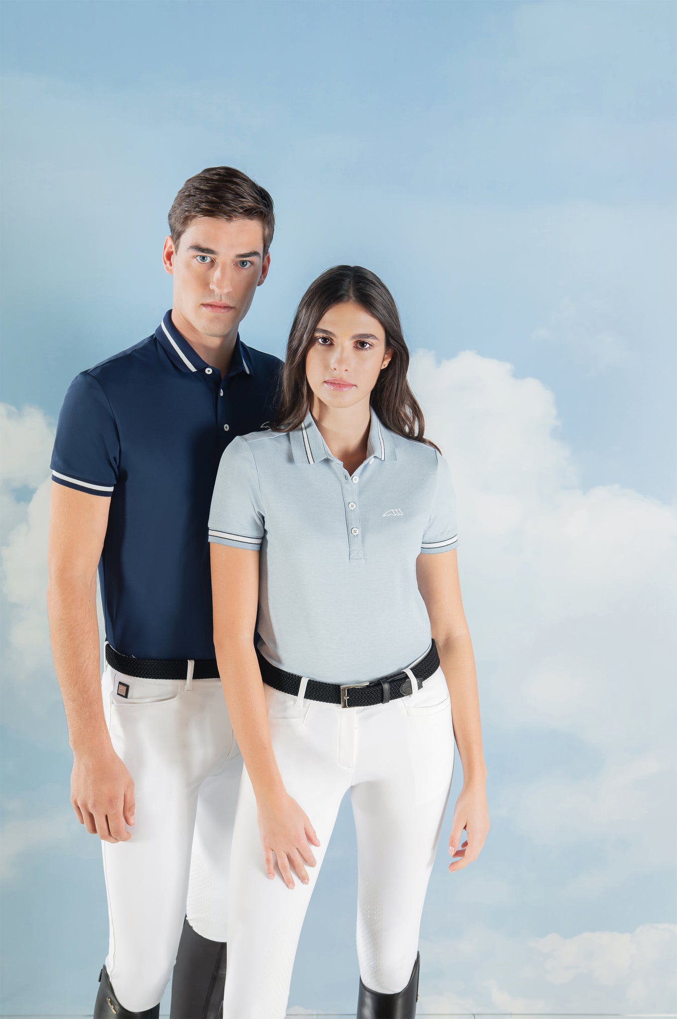 Equestrian polo shirt sale Clearance