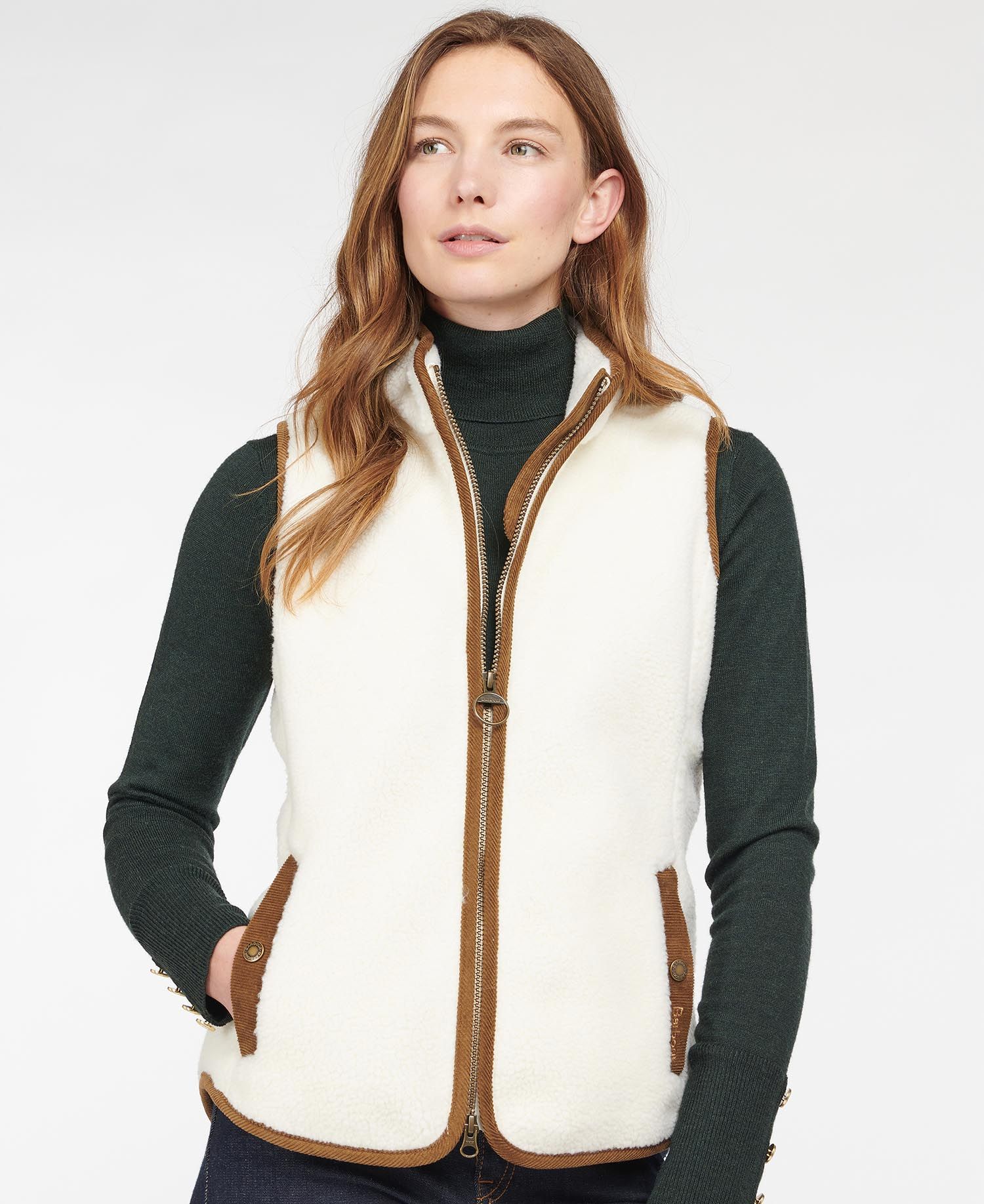Barbour Burford Fleece Gilet North Shore Saddlery