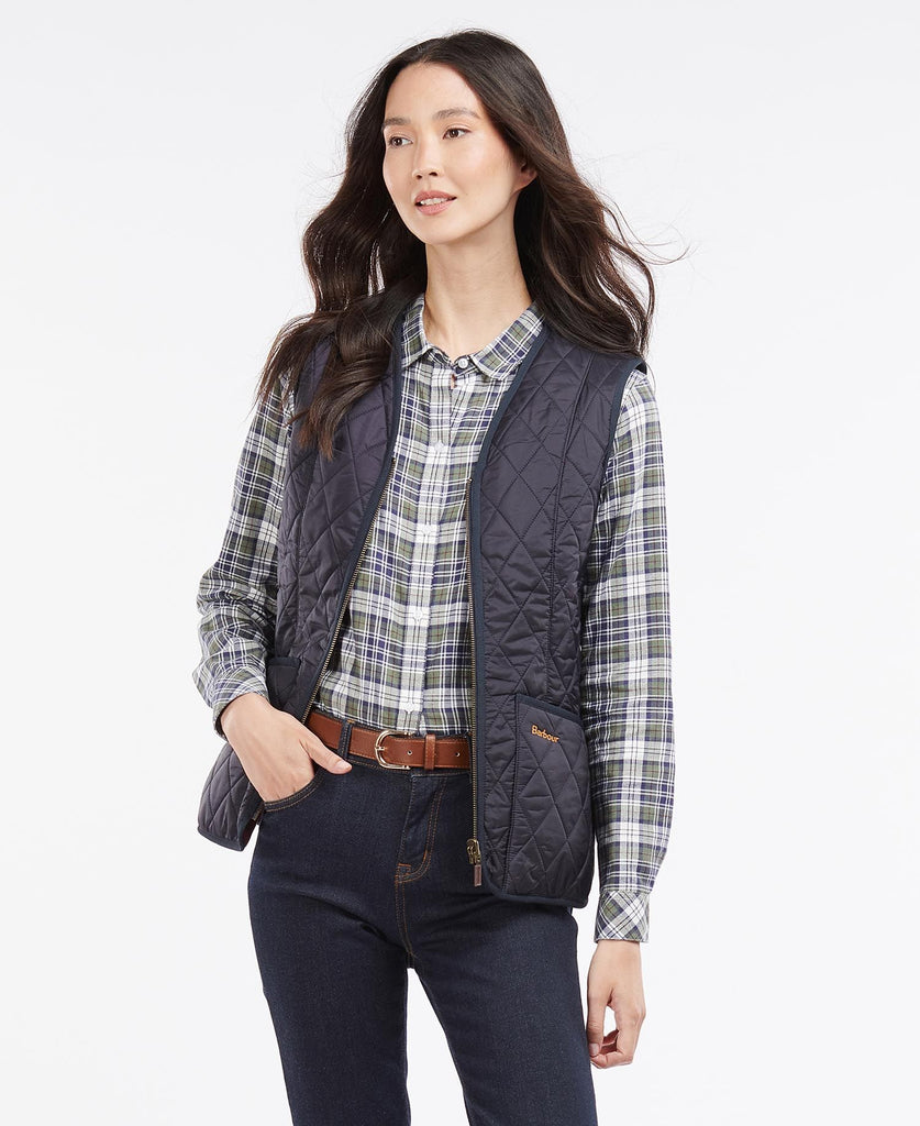 Barbour liner women's shop