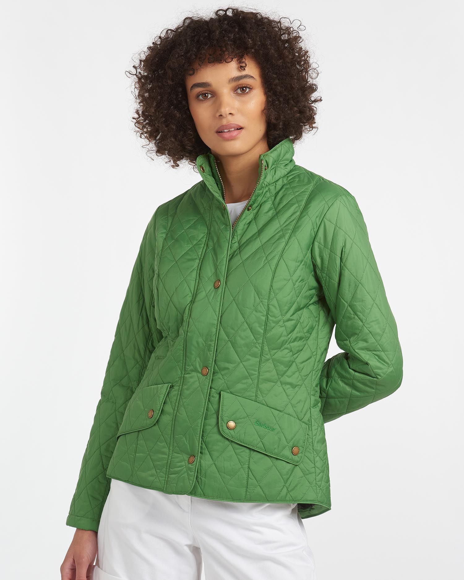 Women's barbour flyweight cavalry quilted on sale jacket
