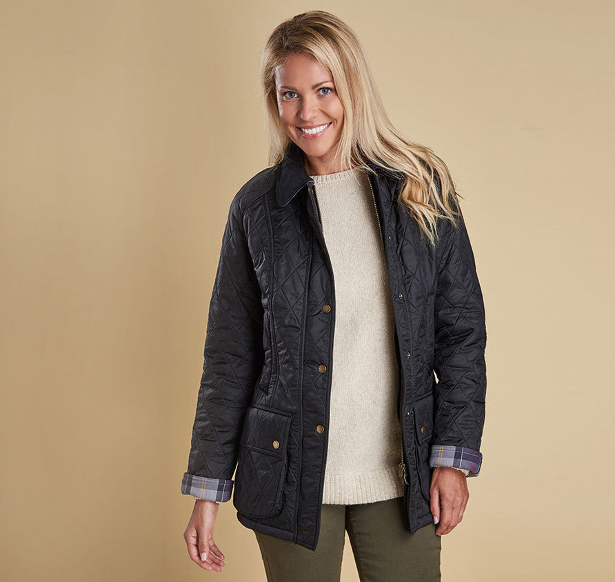 Women's barbour on sale beadnell polarquilt