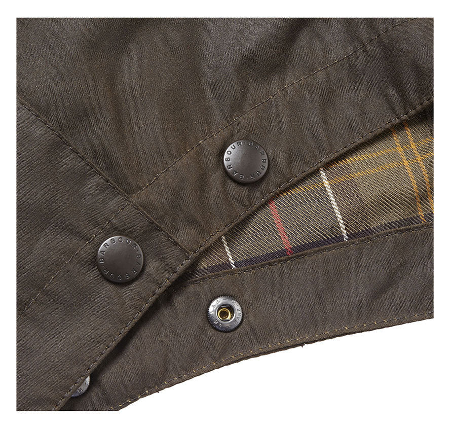 Barbour Waxed Cotton Hood North Shore Saddlery