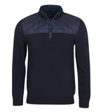 Barbour Essential Diamond Quilt Half Zip Sweater