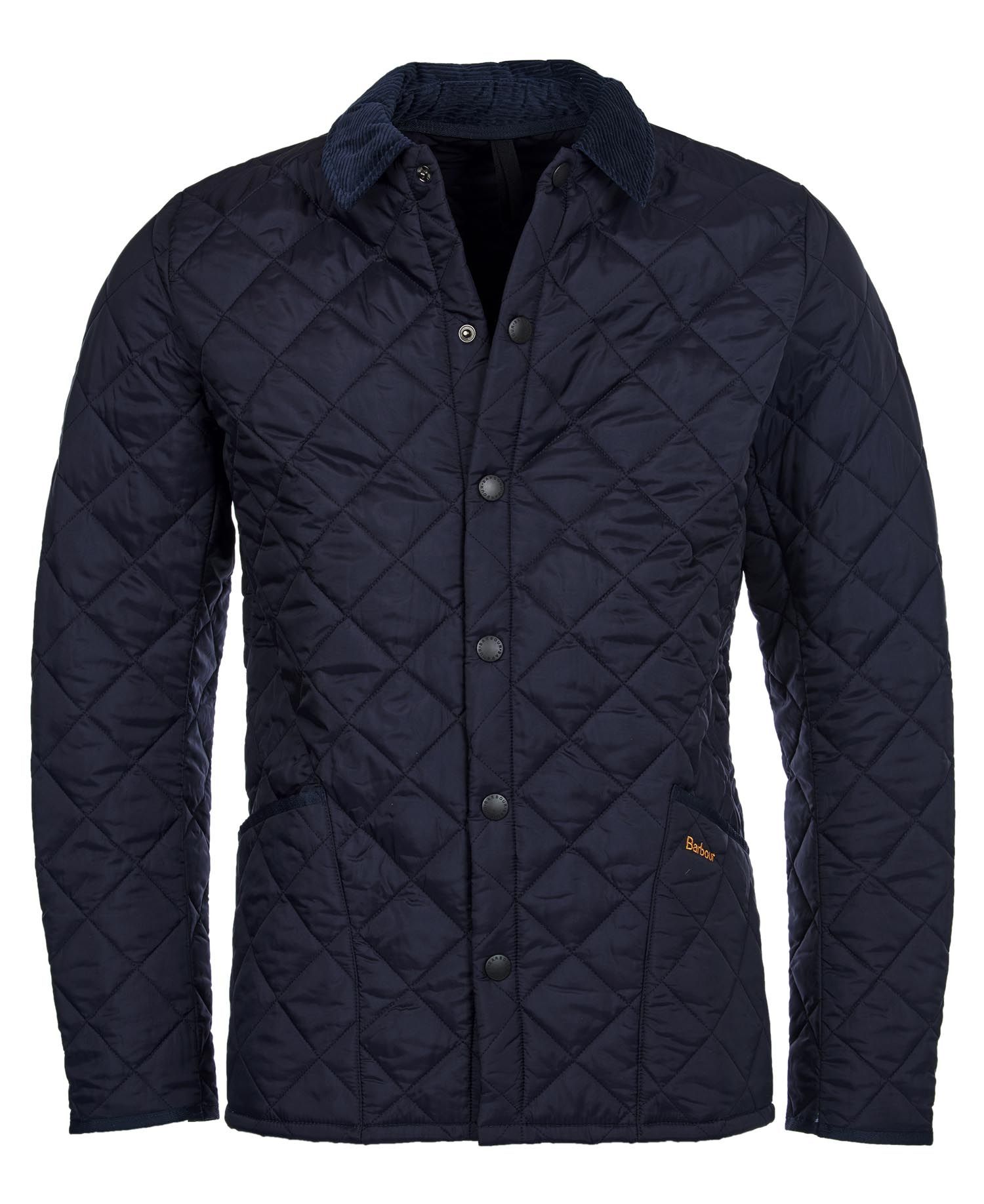 Mens barbour jacket navy sales