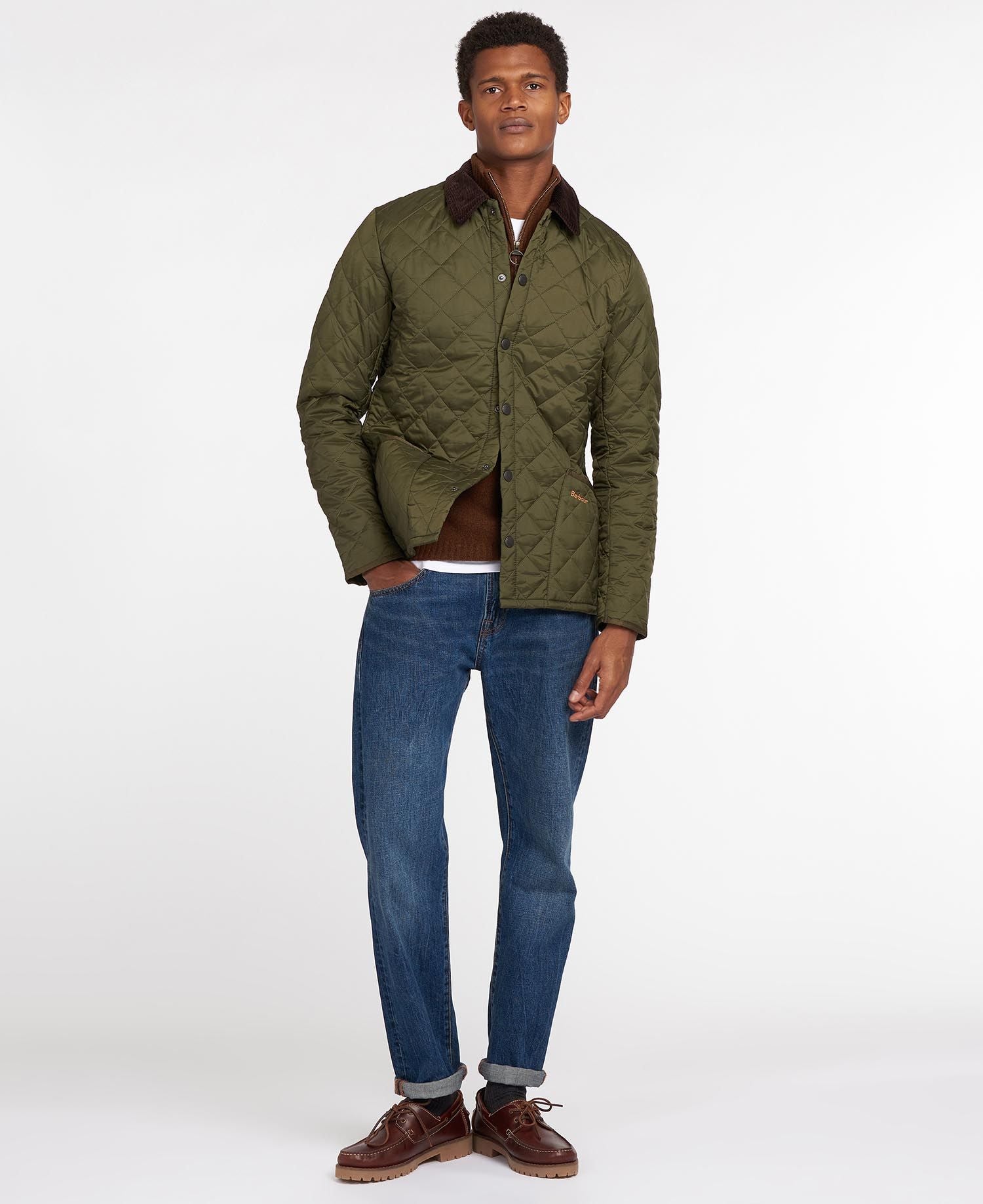 Barbour liddesdale heritage quilted jacket black online