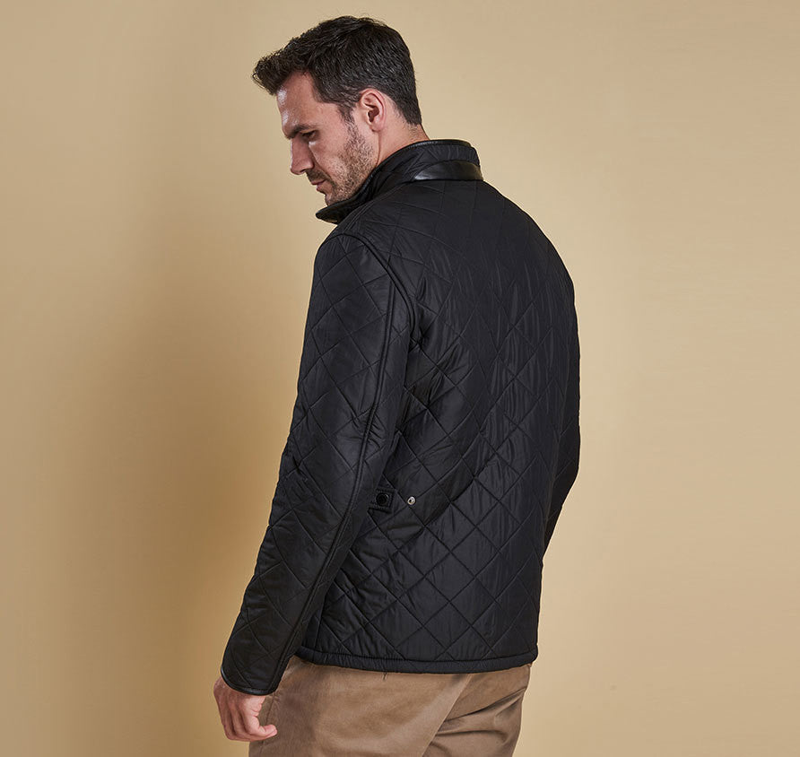 Barbour ace quilted jacket on sale