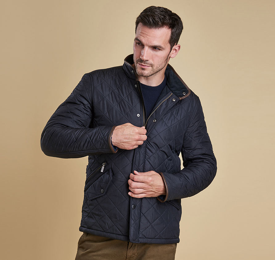 Barbour men's deals powell quilted jacket