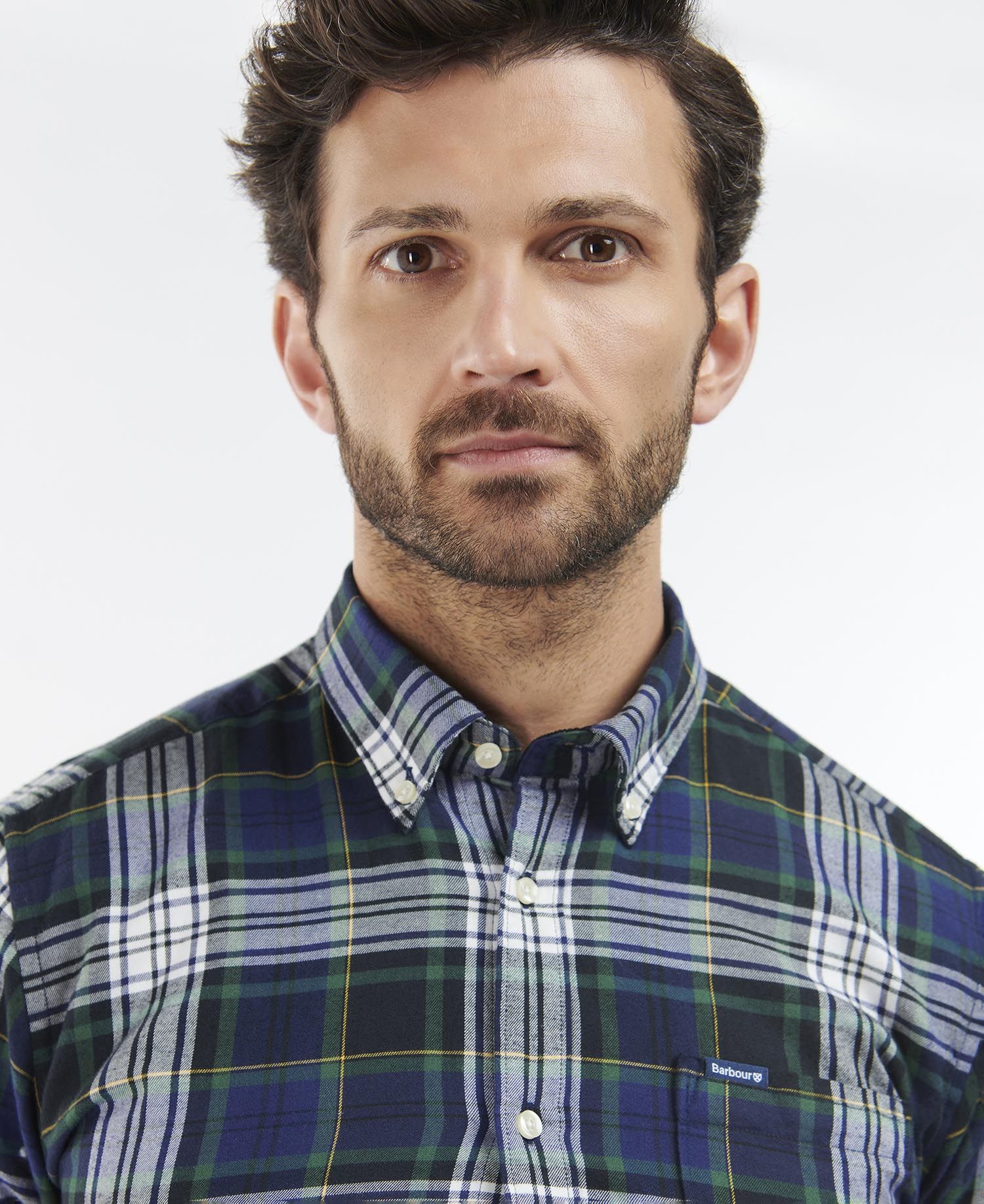 Barbour shirt sale mens on sale