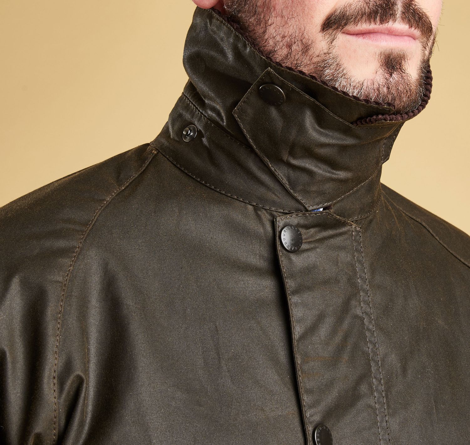 ジャケット・アウター Barbour BEDALE WAXED COTTON JACKET SL36 Barbour Men's Classic Bedale Wax Jacket, Olive 1 at Amazon
