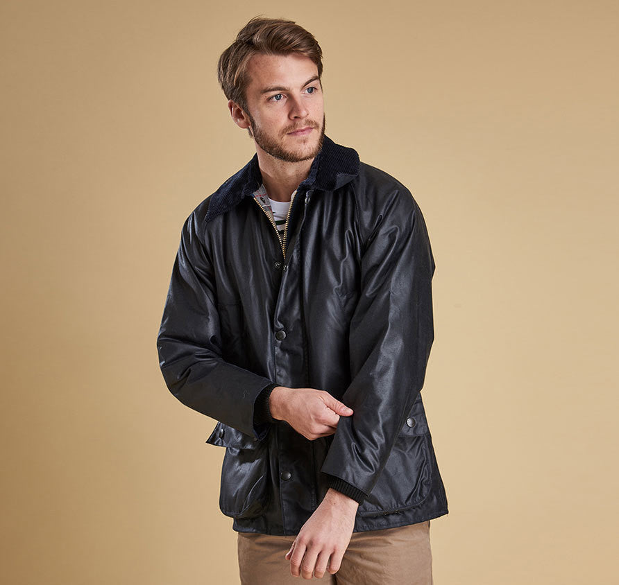 ジャケット・アウター Barbour BEDALE WAXED COTTON Black 38 Barbour Bedale Waxed Cotton Jacket | Black | FARFETCH