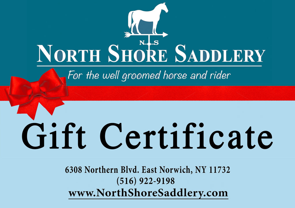 Gift Certificate to North Shore Saddlery