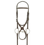 Ovation Fancy Stitched Raised Padded Figure-8 Jumper Bridle - North Shore Saddlery