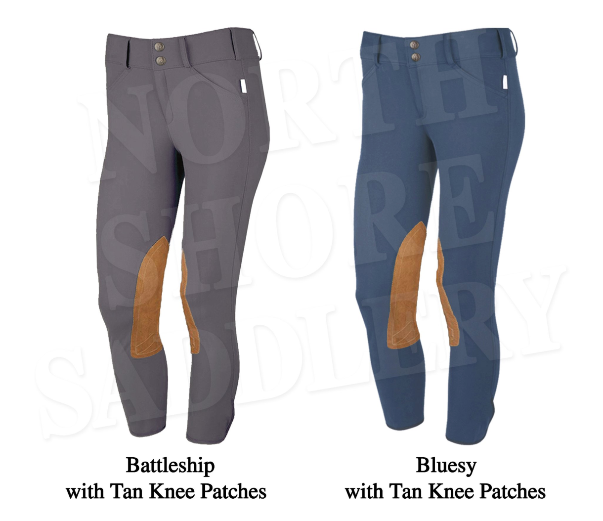 Tailored Sportsman Low Rise Front Zip Breech Colors North Shore Saddlery