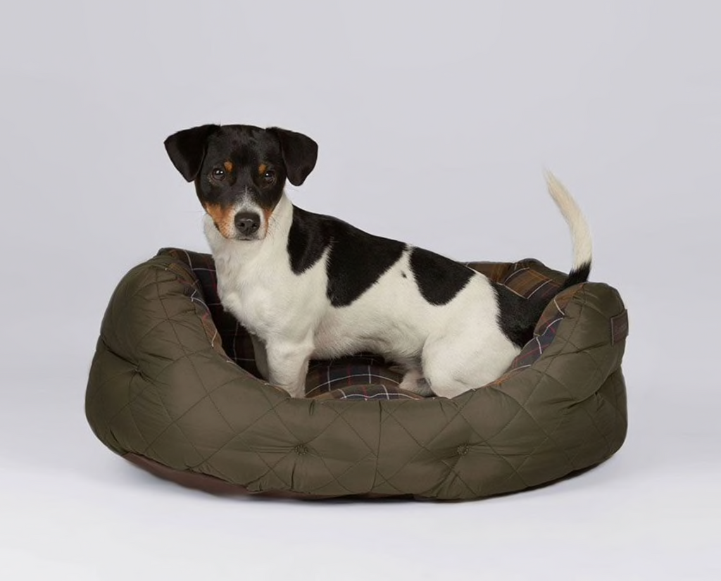 Barbour Quilted Dog Bed 24"