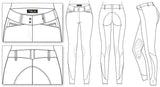 Tredstep Solo Competition Knee Patch Breech - SALE - North Shore Saddlery