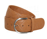 Tailored Sportsman Quilted Leather C Belt - North Shore Saddlery