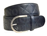 Tailored Sportsman Quilted Leather C Belt - North Shore Saddlery