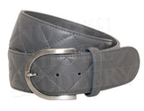 Tailored Sportsman Quilted Leather C Belt - North Shore Saddlery