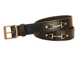 Tory Leather 1 1/2"  Snaffle Bit Leather Belt - North Shore Saddlery